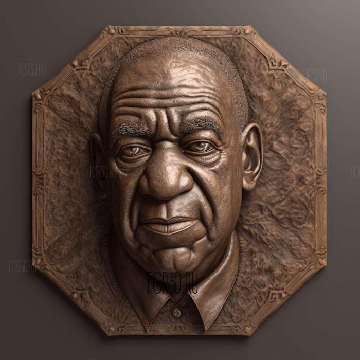 bill cosby 1 stl model for CNC